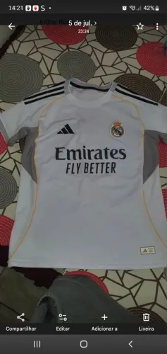 Camisa do Real Madrid