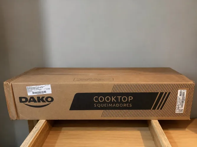 Cooktop DAKO supremo 5 bocas-Novo 