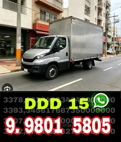 Frete Jardim Simus Sorocaba mudanças e fretes