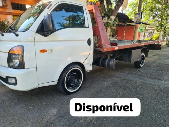 Hr hyundai plataforma guincho hidráulica motor novo passo finaciamento