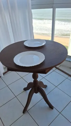 Mesa madeira 65 diâmetro