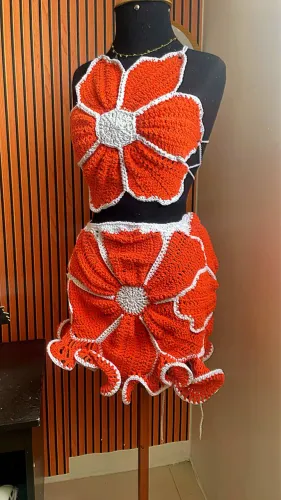Conjunto crochê 