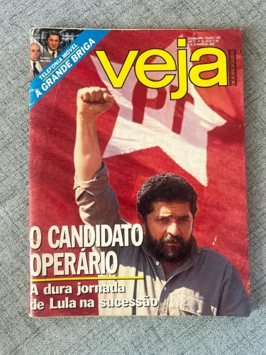 Revista Veja 1989 - Lula