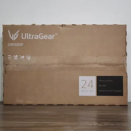 Monitor Gamer LG UltraGear 24" 24GS60F IPS 180Hz 1ms - Novo/Lacrado, Nota Fiscal, Garantia