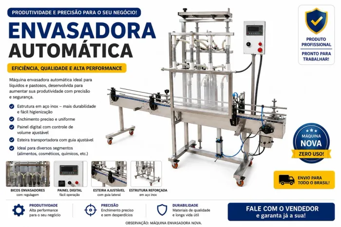 Envasadora 4 Bicos Automática