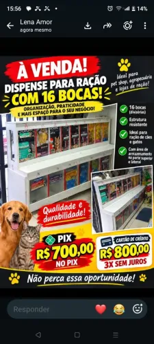 Dispense de ração