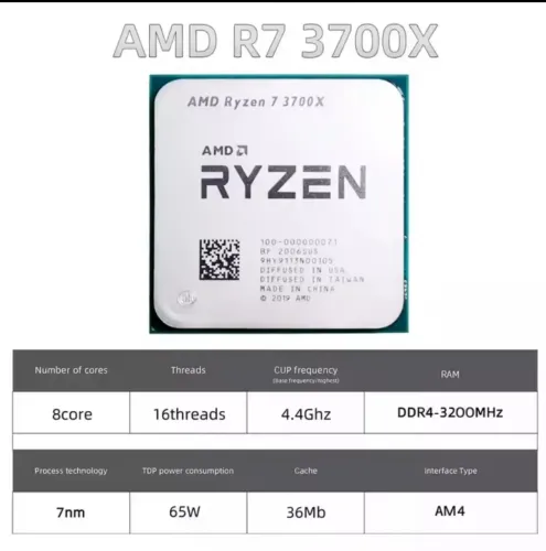 R7 3700x AMD