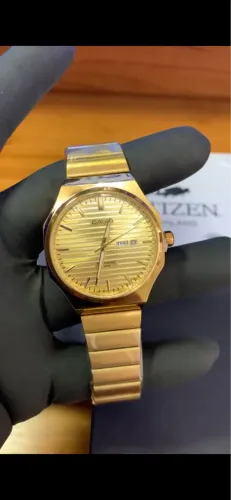 RELÓGIO DE PULSO CASIO BANHADO A OURO