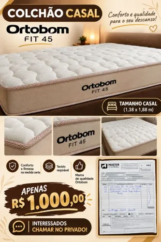 Colchão semi-novo, comprado menos de um mês 