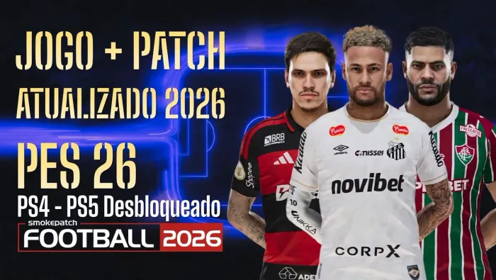 Pes 2021 Com Patch 2026 Ps4 e Ps5 (Desbloqueado)