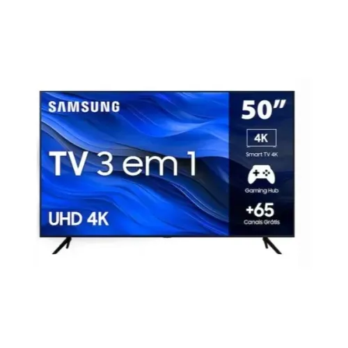 TV 50' Uhd 4k Samsung Smart Nova ainda na Caixa