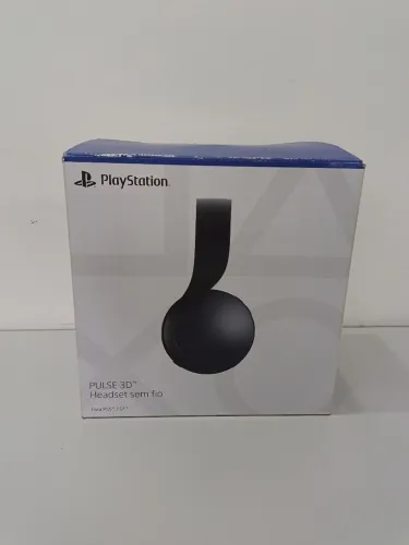 Vendo Headset Sem Fio Pulse 3D Sony Ps5 e Ps4 Midnight Black Semi novo 
