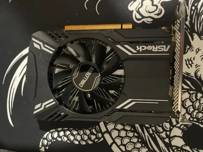 Placa de video RX6400 4gbvram, com defeito