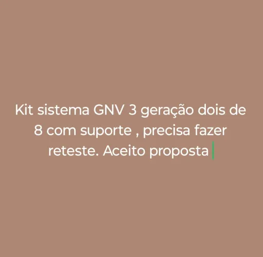 Kit GNV 