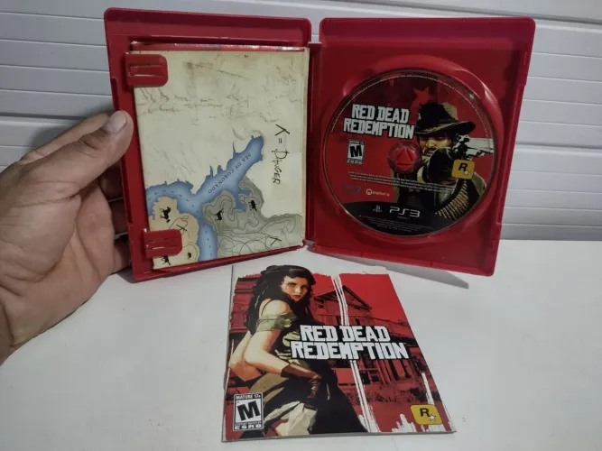 Red Dead Redemption PS3 completo lindo!