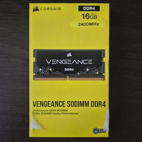 MEMÓRIA RAM 16GB (2X8GB) DDR4 NOTEBOOK - CORSAIR