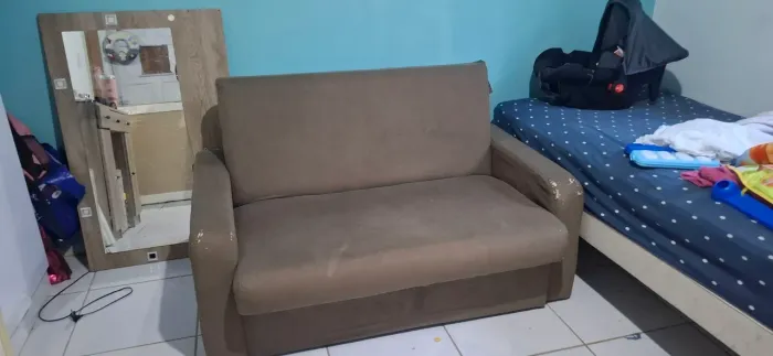 Sofá bicama/ baú