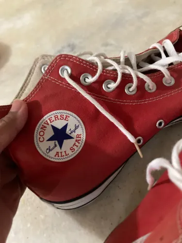 Sapato all star vermelho original em bom estado 