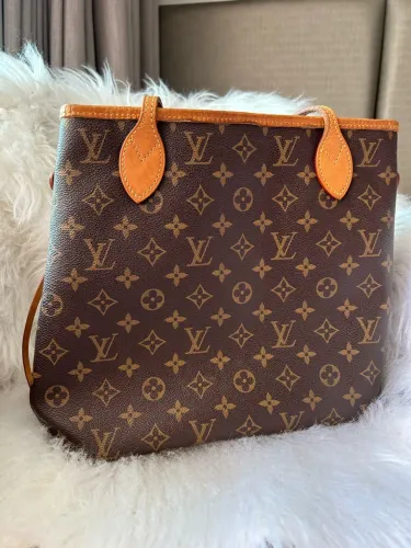 Bolsa Louis Vuitton Neverfull Original MM Monograma Cerise (Original)