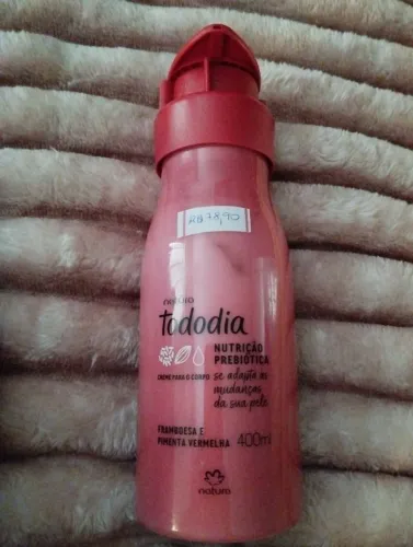 Hidratante para o corpo Natura Todo Dia Framboesa e Pimenta Vermelha 400ml