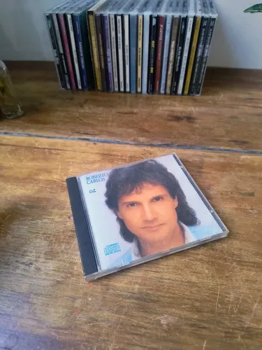 cd Roberto Carlos 12 sucessos Sony coleção colecionador colecionável antigo vinil raro