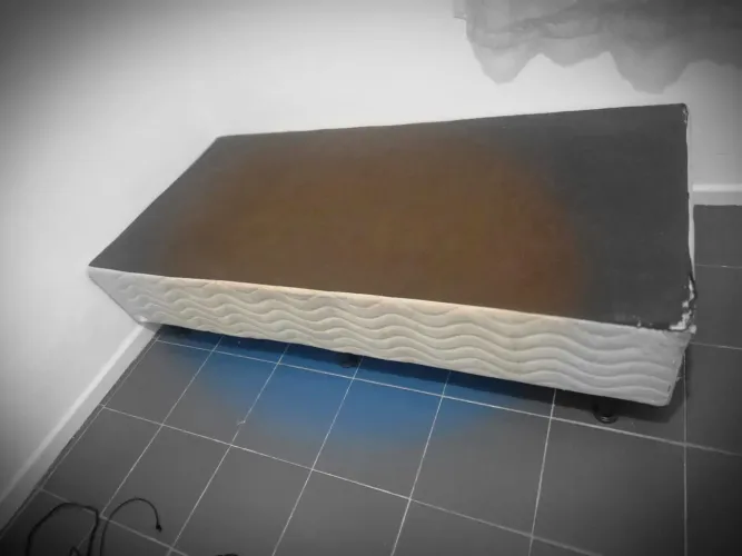 Base de cama box solteiro