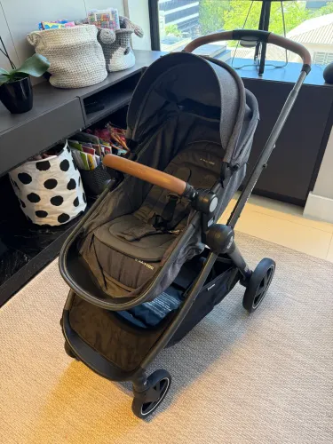 Kit Carrinho de Bebe + Bebe Conforto Maxi Cosi Anna 3 Trio