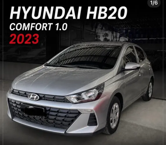 Hyundai HB20 Comfort 1.0 Flex 12V Mec. 2023