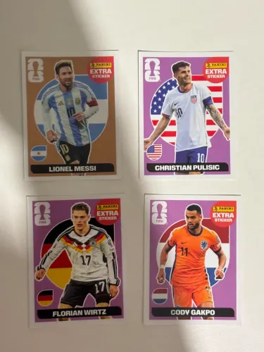 kit figurinhas extras copa do mundo 2026