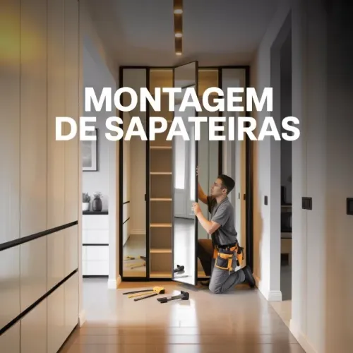 Montador de móveis. Montagem de móveis sem complicação.