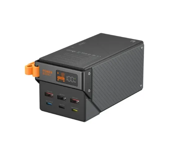Power Bank 50.000mah 65W Com Perfeito Para Acampar Celular E Notebook