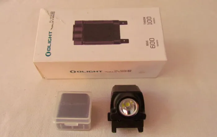 Lanterna Olight PL Mini 3 Valkyrie 600 Lúmens 100 Metros - Preta x 1