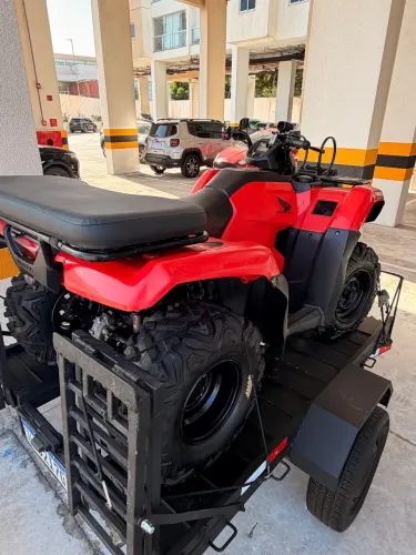 Quadriciclo HONDA FOURTRAX 420 4x4 + Carretinha