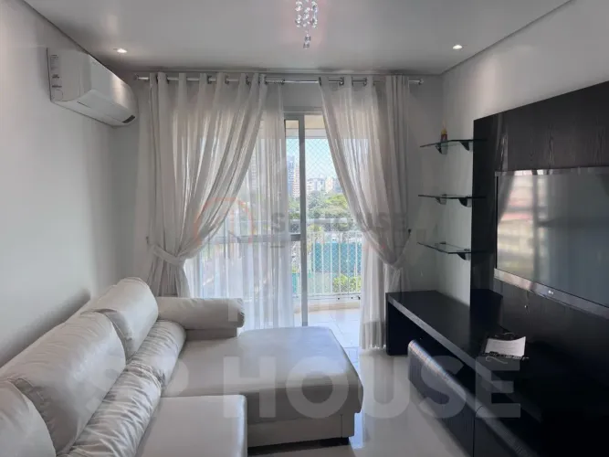 Apartamento mobiliado para alugar na Vila Clementino, São Paulo-SP! 2 quartos, 1 suíte, 1