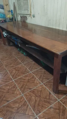Mesa e banco