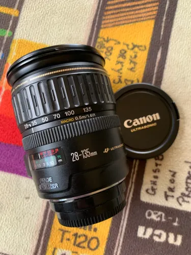 Lente Canon EF 28-135mm IS USM Ultrasonic Autofocus