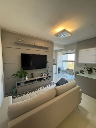 Apartamento Edifício Executive na 105 Norte, 1 quarto, mobiliado e com vista para o lago