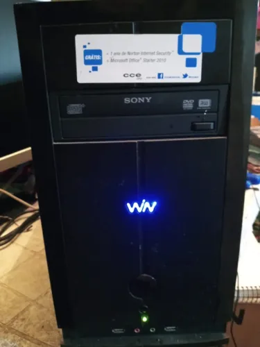 CPU Desktop CCE Intel Atom D2500 4GB RAM HD 320GB 
