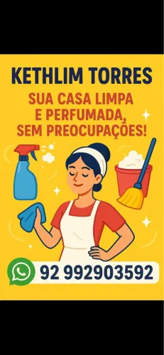 Faço limpeza da sua casa