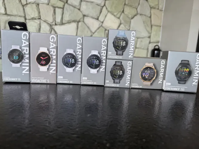 Garmin forerunner 55, 165, 265