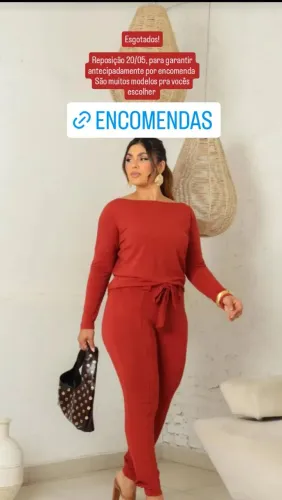 Conjuntos outono inverno M G GG até tamanho 50/52