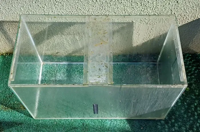 Vendo aquaterrario medidas 60x30x40 de altura com filtro e termômetro em bom estado.