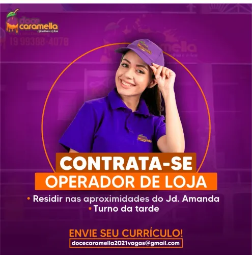 Contrata Operador de Loja 