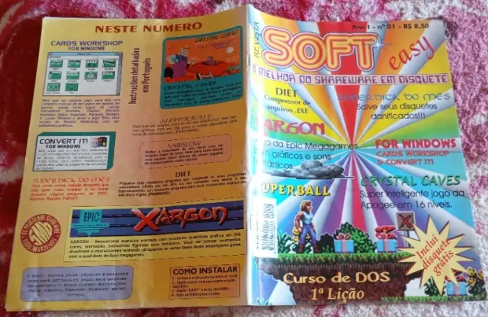 Revista Soft Easy Ano 1 Nº 1 ( Sem Disquete )