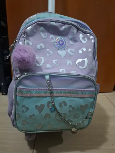 Mochila de rodinhas menina