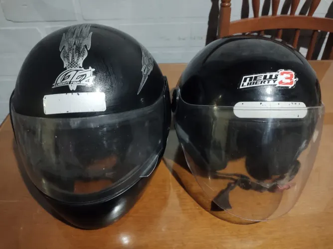 Capacetes de moto