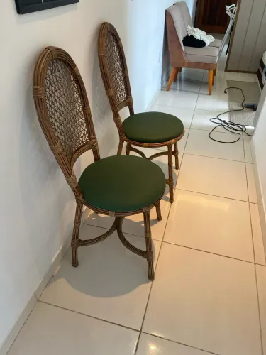Cadeiras de Vime / vintage