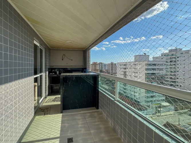 Apartamento à venda em Praia Grande no bairro Ocian, 3 dormitórios,2 vagas, 98m²