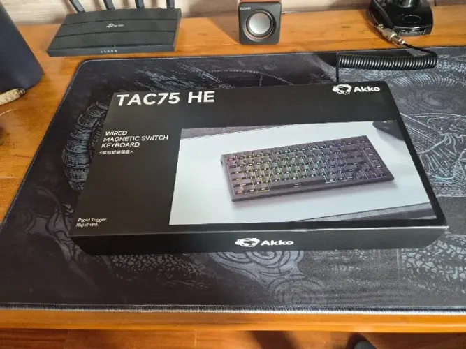 Teclado Gamer Magnético Akko TAC 75 Rapid Trigger Hall Effect Compativel Valorant/CS2