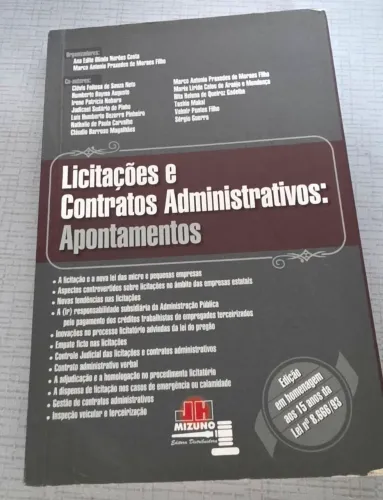 Livro Licitações E Contratos Administrativos: Apontamentos